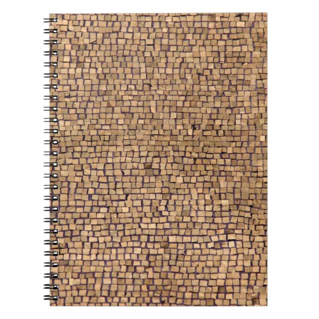 Cuaderno Bloque de ladrillo marrón (Frente)