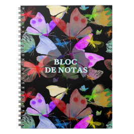 Cuaderno Bloque de mariposas