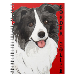 Cuaderno Bloque del color del border collie