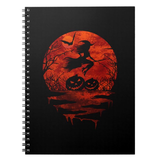 CUADERNO BLOQUEAR EN LA HABITACIÓN LUNA ROJA (Frente)