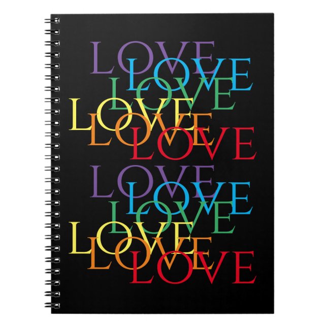 Cuaderno BLOQUEO DE RAINBOW II 6.5x8.75 Bloc de notas en es (Frente)