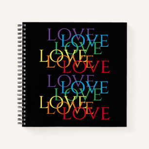 Cuaderno BLOQUEO DE RAINBOW II 8.5x8.5 Bloc de notas en esp