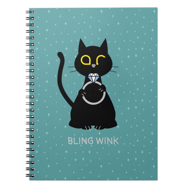 Cuaderno BLOQUEO WINK Funny Cat Propuesta (Frente)