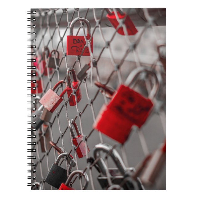 Cuaderno Bloques de amor rojos (Frente)