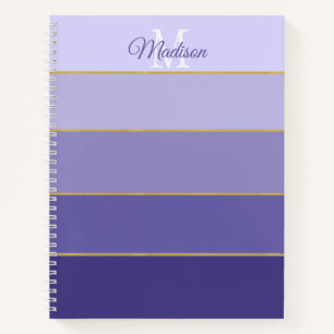 Cuaderno Bloques de color de color morado de color