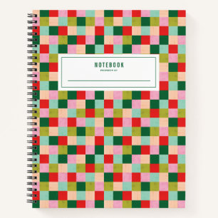 Cuaderno Bloques de color mora y brillante