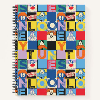 Cuaderno Bloques de comprobador de caracteres de LOONEY TUN