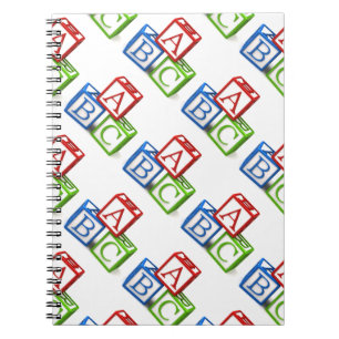 Cuaderno Bloques de foto para bloc de notas/ABC