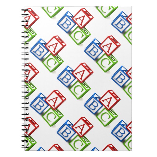 Cuaderno Bloques de foto para bloc de notas/ABC (Frente)