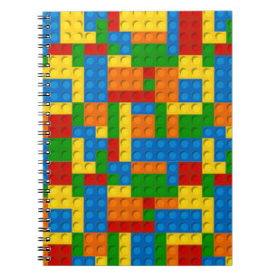 Cuaderno bloques de plástico coloridos