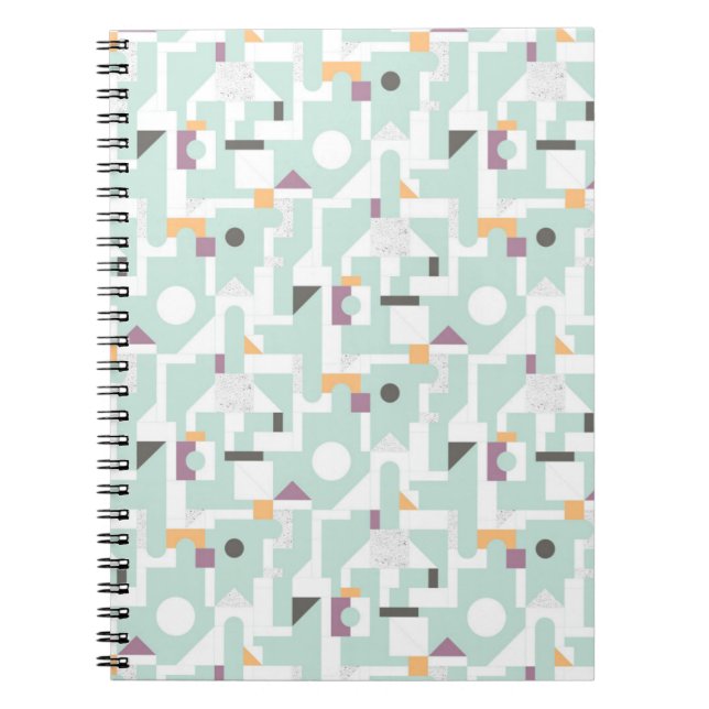 Cuaderno Bloques huecos - azul (Frente)