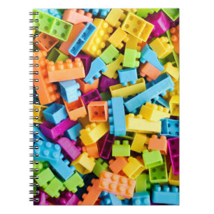 Cuaderno Bloques huecos plásticos de neón