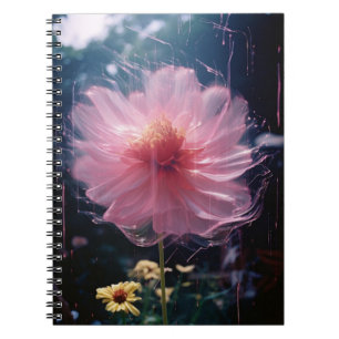 Cuaderno Blossom etéreo: Un baile de luz y color