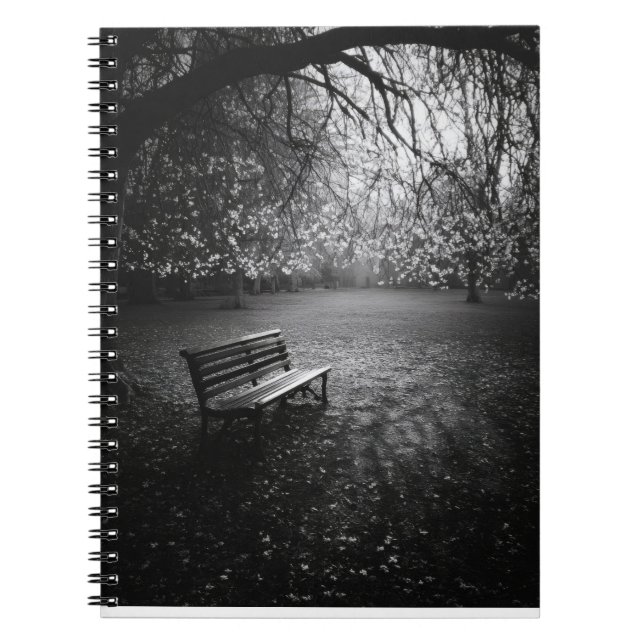 Cuaderno Blossoms de cerezo Bloc de notas Sunrise (Frente)