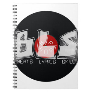 Cuaderno BLS supera la habilidad de la letra HIP HOP