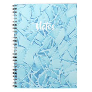 Cuaderno Blue Aqua Y White "Notes"