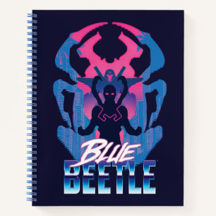 Cuaderno Blue Beetle Retrowave vs Graphic