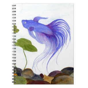 Cuaderno Blue Betta Fish