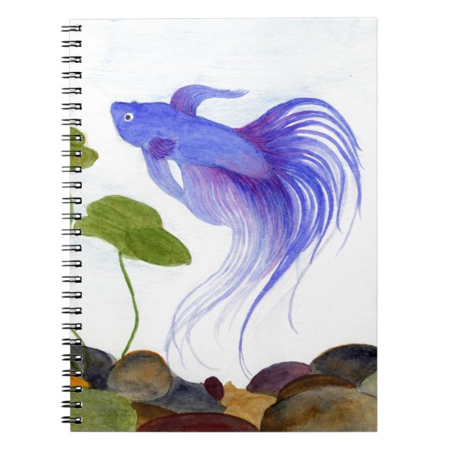 Cuaderno Blue Betta Fish (Frente)