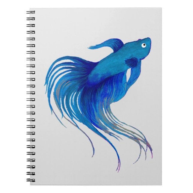 Cuaderno Blue Betta Watercolor (Frente)