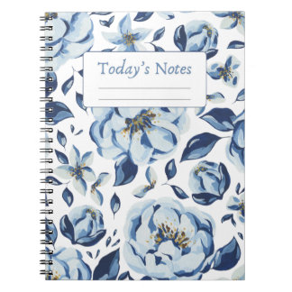 Cuaderno Blue Blossom