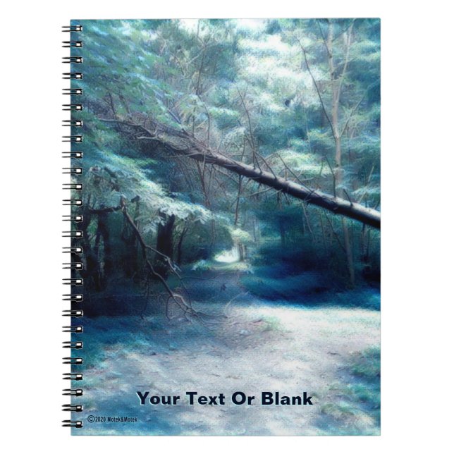 Cuaderno Blue Bridle Path (Frente)