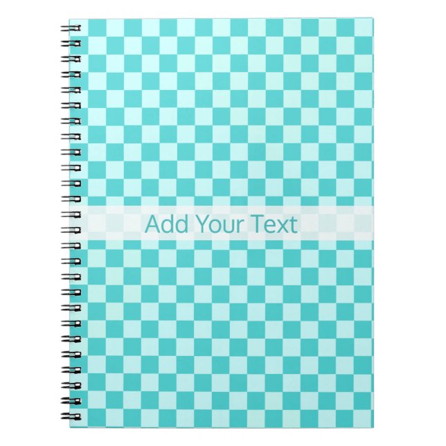 Cuaderno Blue Combination Classic Checkerboard de STaylor (Frente)