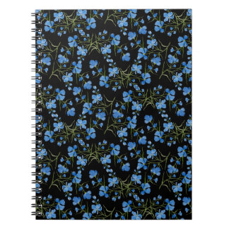 Cuaderno Blue Cosmos Flowers