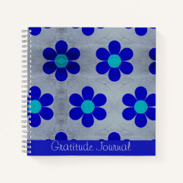Cuaderno Blue Daisies Gratitude Journal