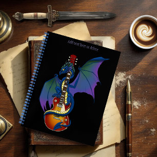 Cuaderno Blue Dragon Sunburst Guitar Music