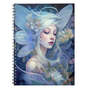 Cuaderno Blue Fairy Fantasy Art