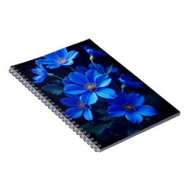 Cuaderno Blue Floral Notebook - Beauty for Your Ideas