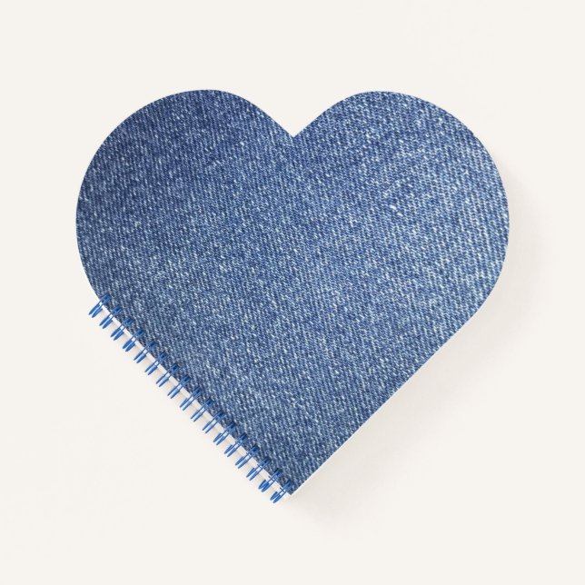 Cuaderno Blue Jean Heart Notebook (Anverso)