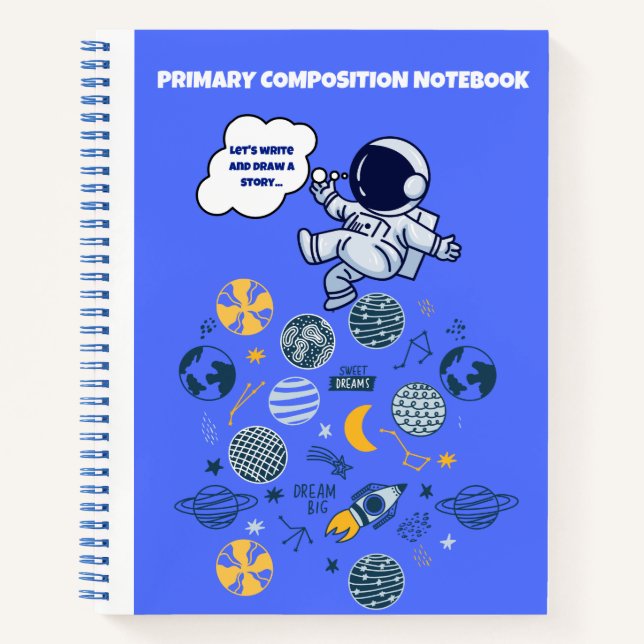 CUADERNO BLUE KIDS PRIMARY COMPOSITION NOTEBOOK (Anverso)