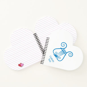 Cuaderno Blue Lyre