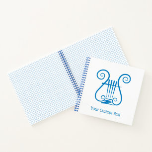 Cuaderno Blue Lyre