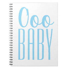 Cuaderno Blue Ooo BABY: Premio de regalo de Baby Shower