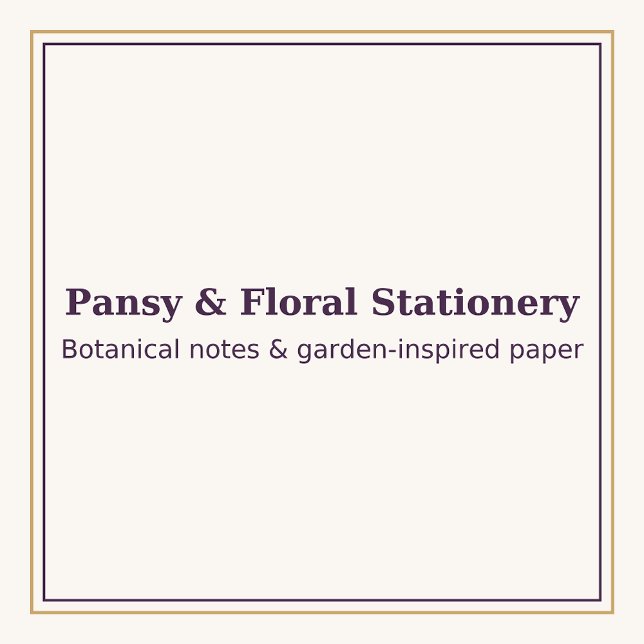 Cuaderno Blue Pansy Floral Notebook | Elegant Botanical Jou (From an original family watercolour pansy — now beautifully designed on notebooks and cards)