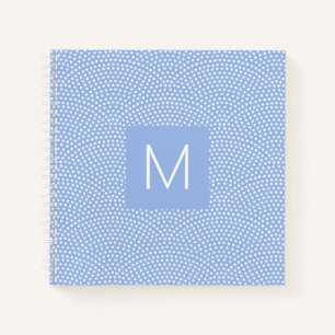 Cuaderno Blue Same Komon (piel de tiburón) Monogramado
