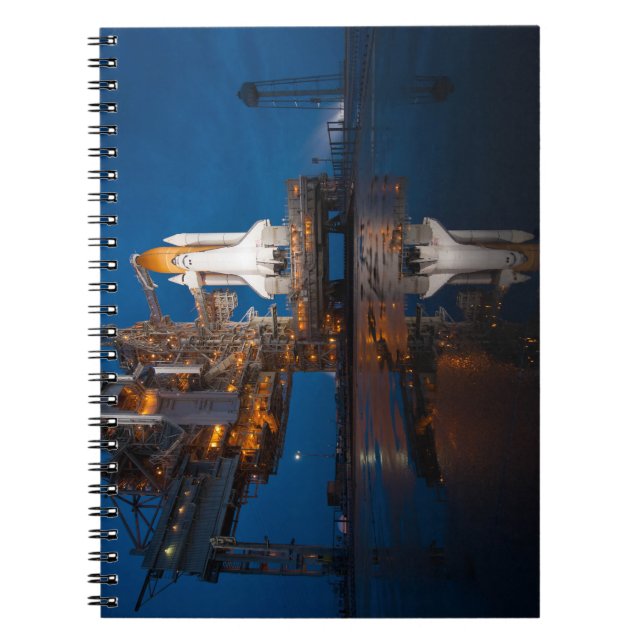Cuaderno Blue Sky for Space Shuttle Atlantis Launch (Frente)