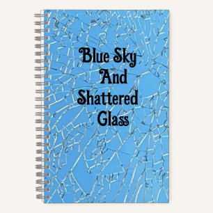 Cuaderno Blue Sky y Shattered Glass Sketchbook
