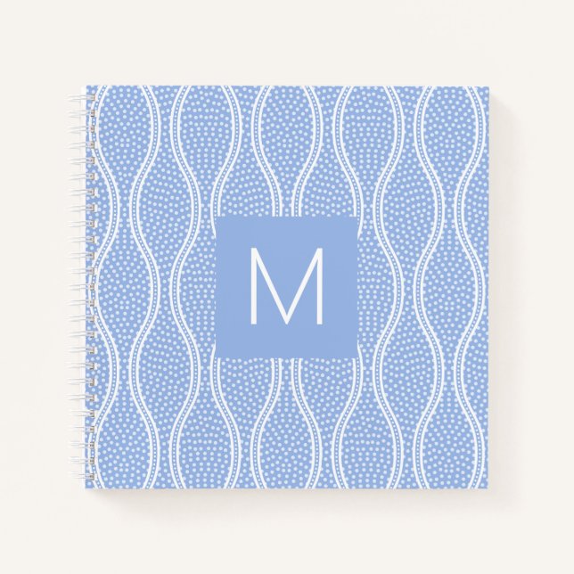Cuaderno Blue Tatewaku Monogrammed (Anverso)