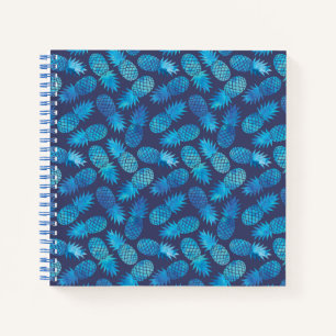 Cuaderno Blue Tie Dye Pineapples