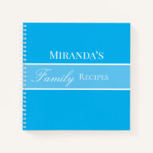 Blue Your Name Family recetas tipografía de script