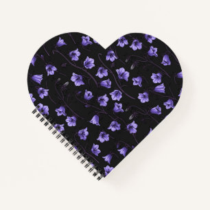 Cuaderno Bluebells, Harebells, Bellflowers