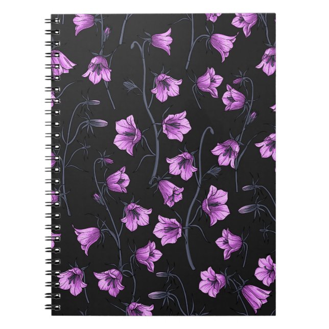 Cuaderno Bluebells, Harebells, Bellflowers 2 (Frente)