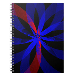 Cuaderno Blueberry Color Center Geometric Spiral Notebook