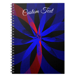 Cuaderno Blueberry Color Center Geometric Spiral Notebook