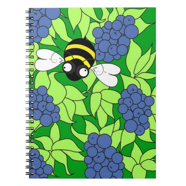 Cuaderno Blueberry Delight Journal (Frente)