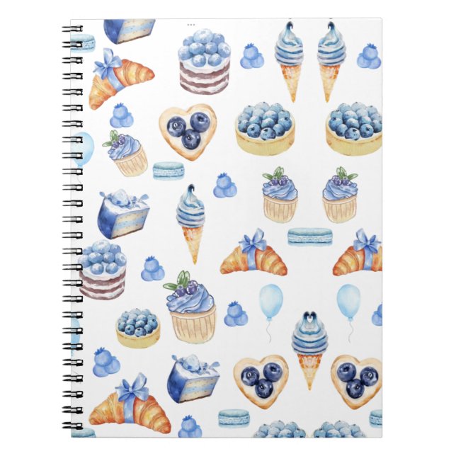 Cuaderno BlueBerry dulce (Frente)
